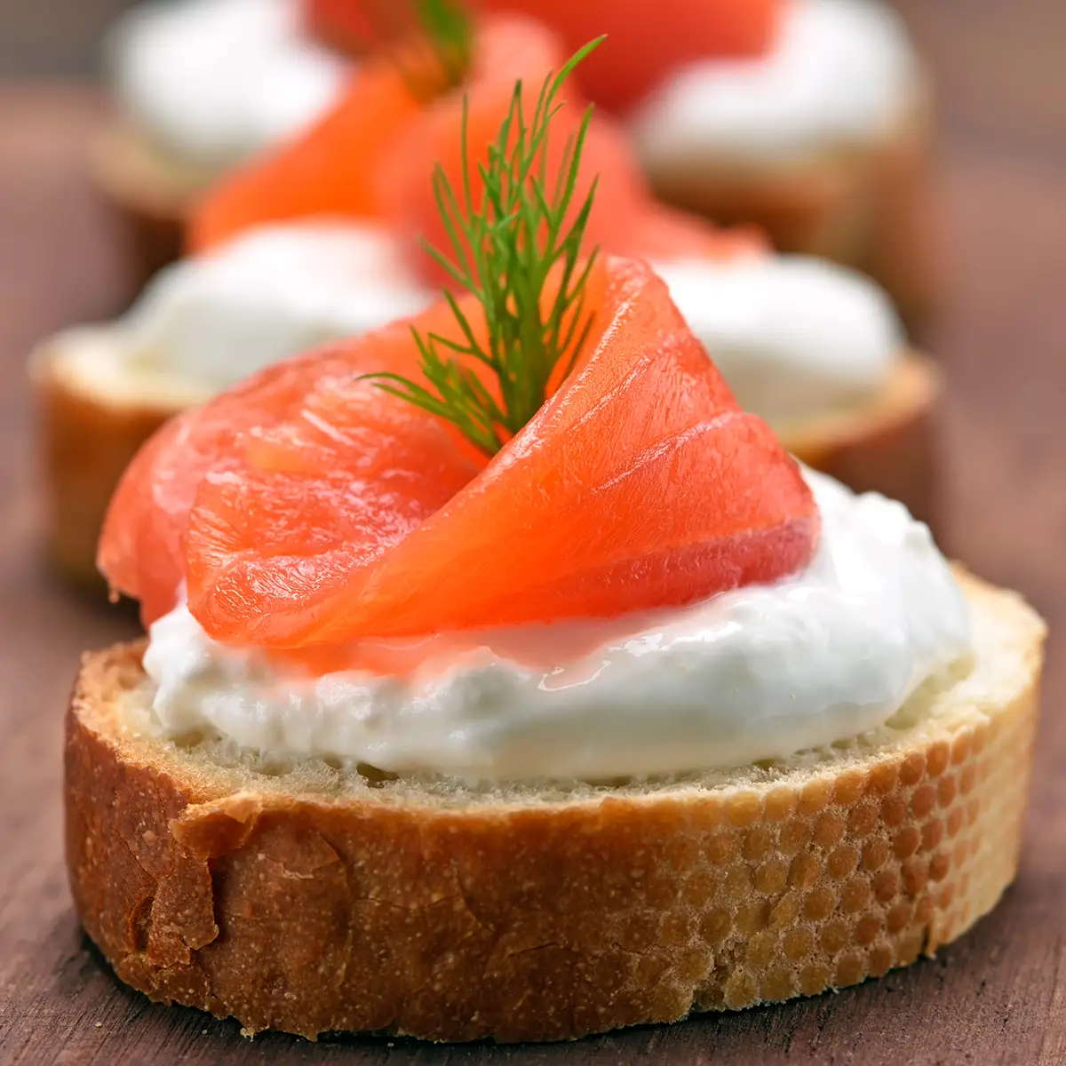 Lachs Canapé