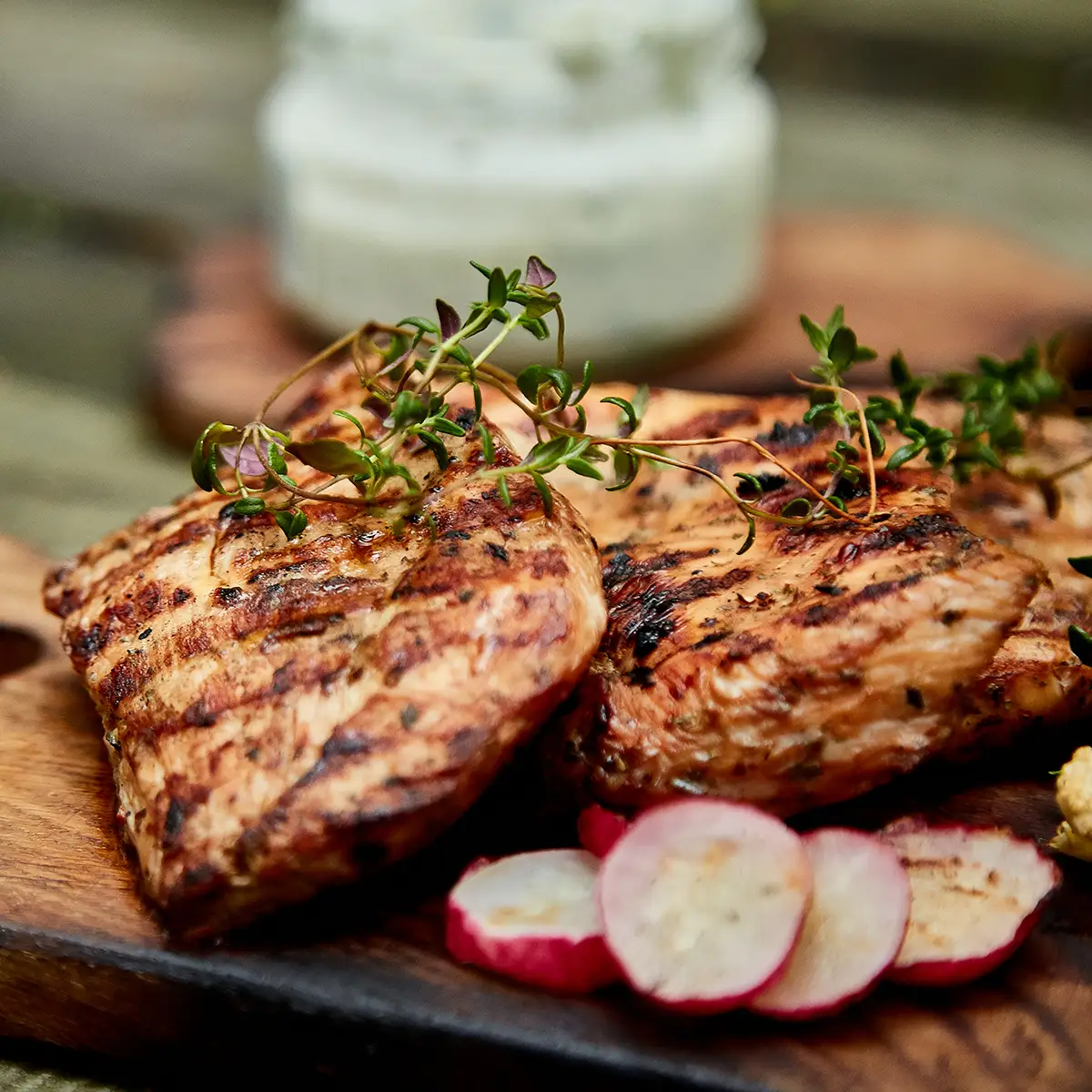 Putensteak Mediterran