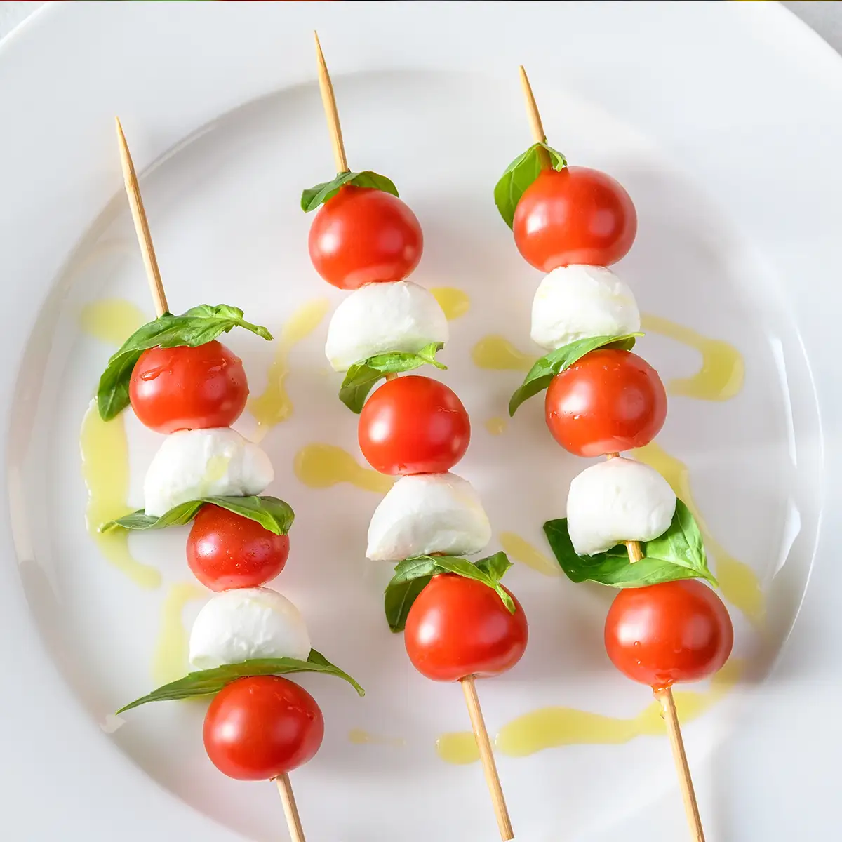 Tomate-Mozzarella Spieß