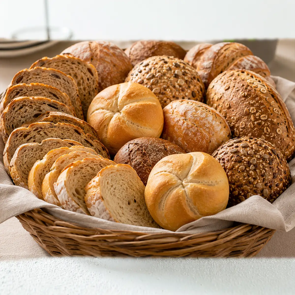 Brot- und Brötchenkorb