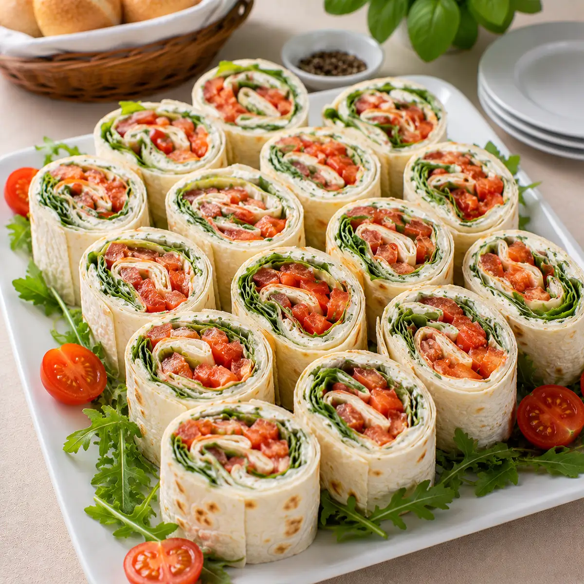 Tomaten Wrap